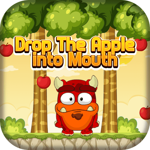 Play Drop The Apple Into Mouth Game on CrazyGame