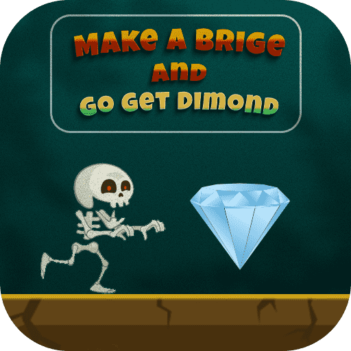 Play Make Bridge and Go get Diamond Game on CrazyGame
